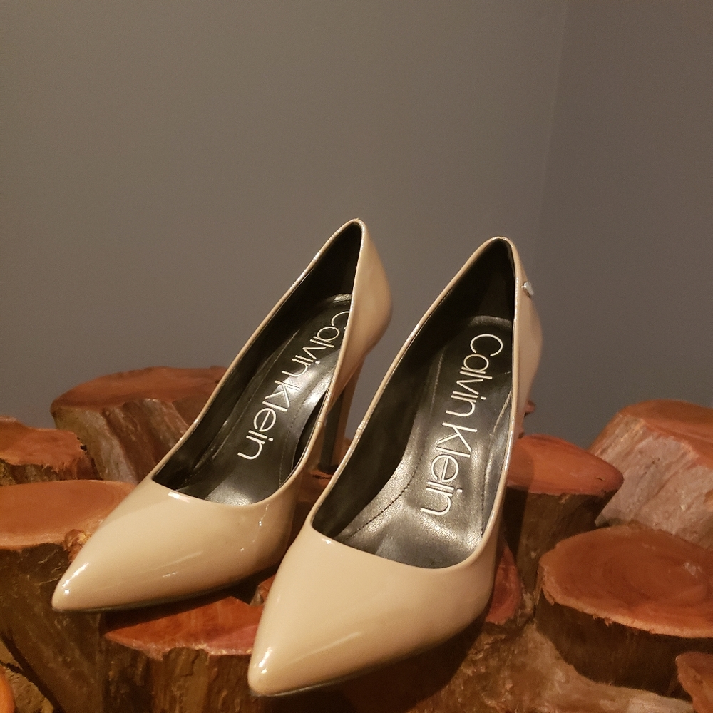 Clavin Klein Patent Leather Heels